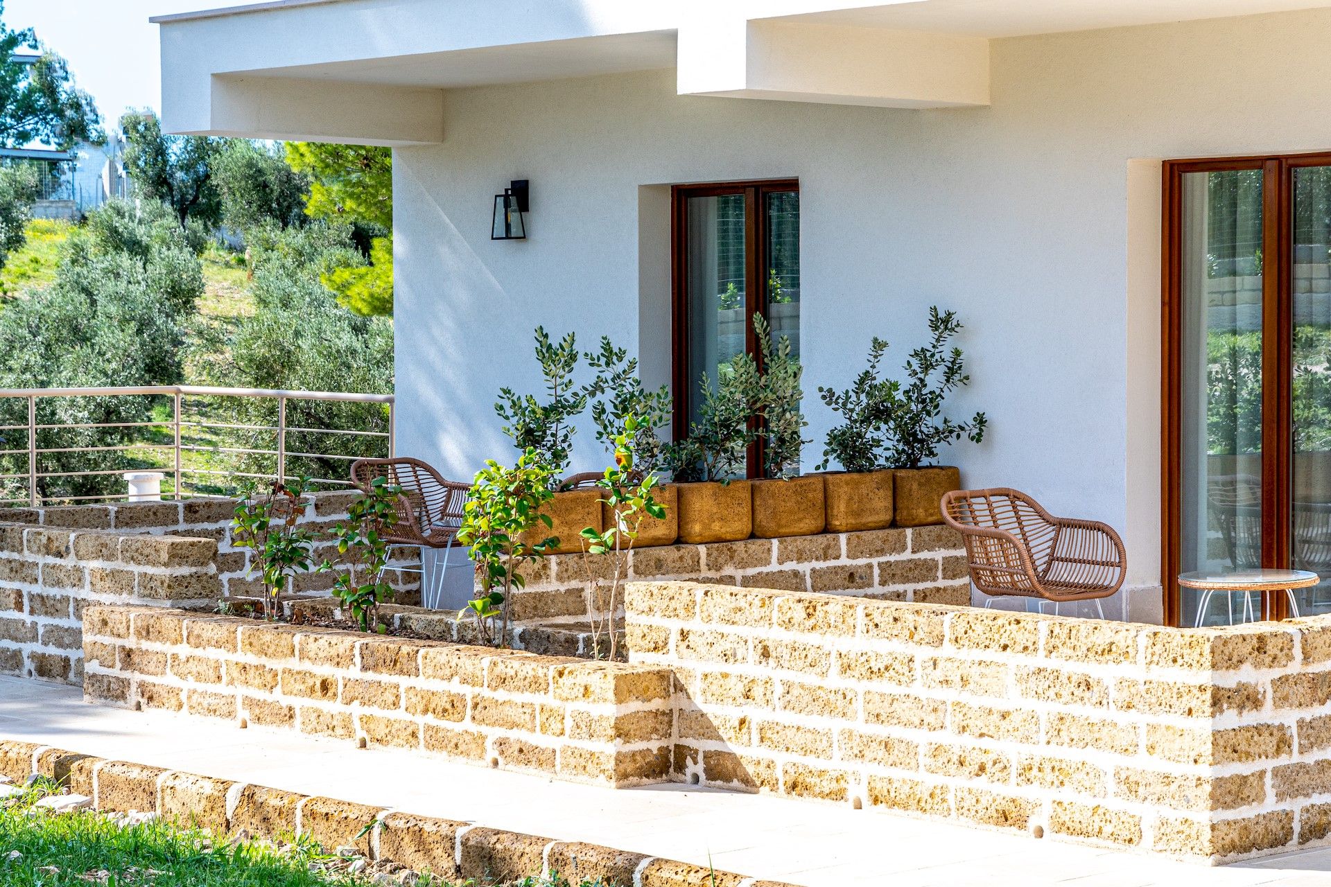 esterno camere La Posta Del Guardiano Country House a Vieste nel Gargano